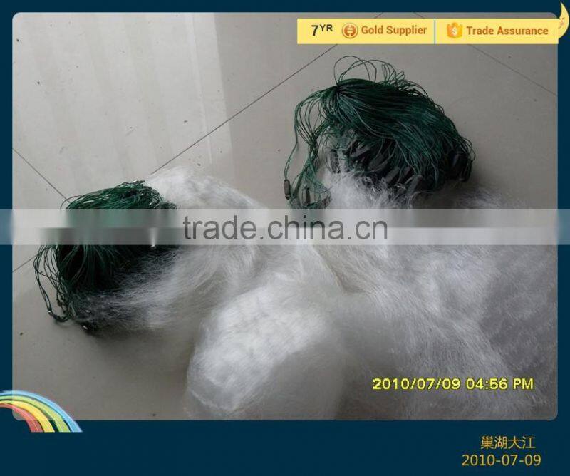 Russian White Fishing Gill Net with Float and Sinker