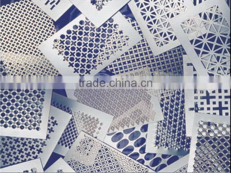 Various design of perforated wall panel/slotted mesh perforated metal/decorative perforated metal screen