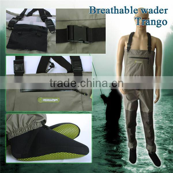 breathable rubber waders fishing