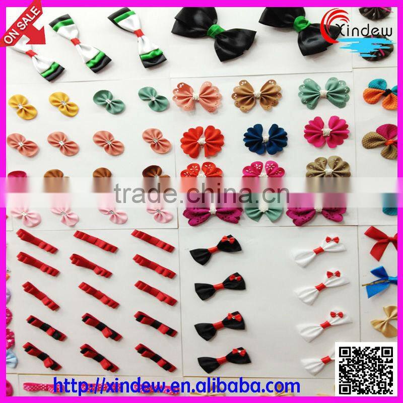Ribbon bowknot for garments accessories or hairwear