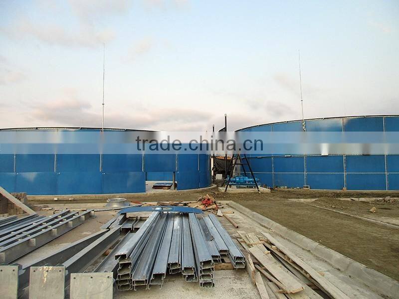 Turnkey factory coated storage water tank with excellect corrosion resistance