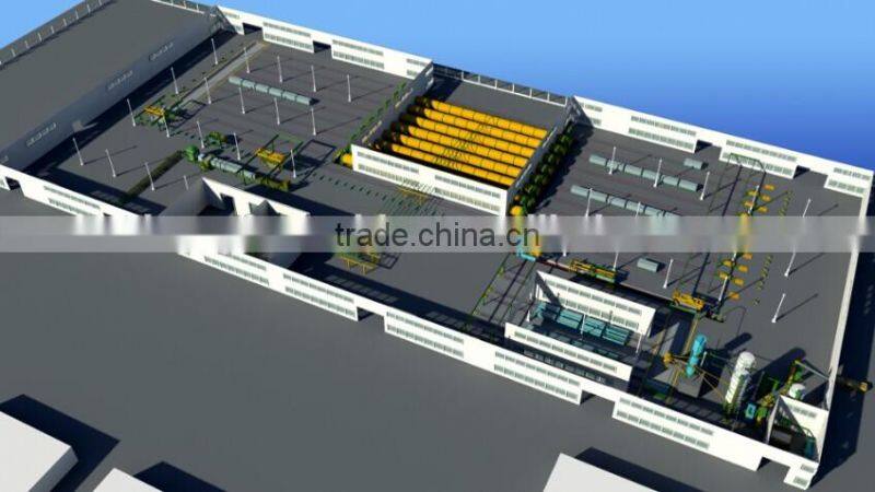 AAC / light weigh block production in Indonesia Djakarta / aerated block making plants office in Djakarta