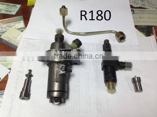 China best quality agricutural machinery of oil injector assy and oil pump assy, 186FA R180 oil injector assy and oil pump assy