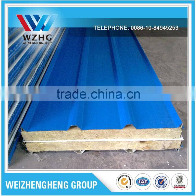 Hot Selling color cement steel glassfiber sandwich panel