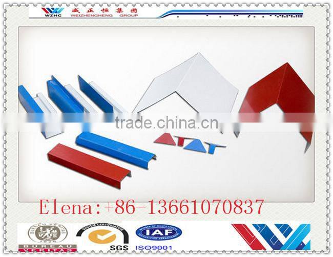 steel metal roof ridge cap/ roof tile ridge cap/ galvanized roof ridge cap for Philippines