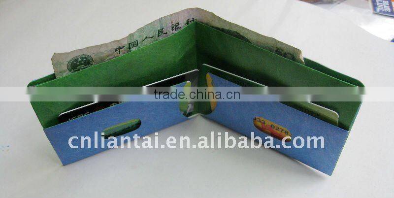 lovely cartoon waterproof tyvek wallet for promotion