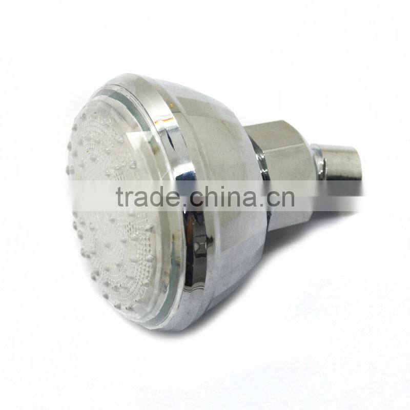 Colorful Head Home Bathroom 7 Colors Changing LED Shower Water Glow Light