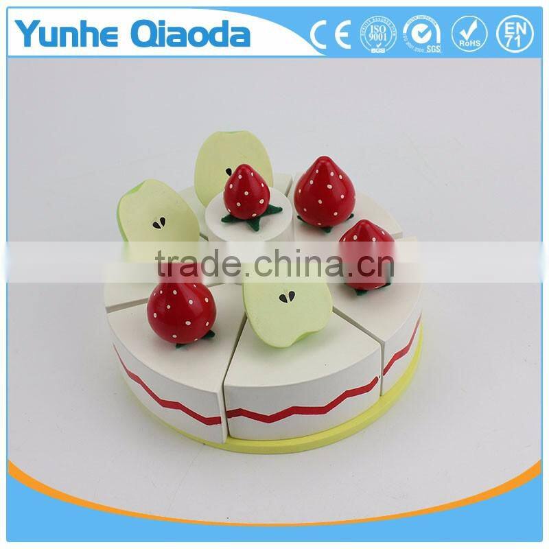 birthday cake set - Wooden Play Food birthday cake