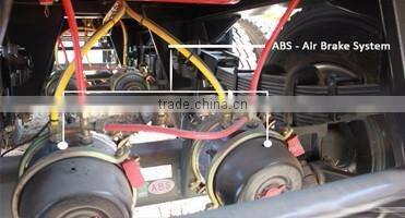 Good quality bulk cement carrier V type aluminum tanker trailer