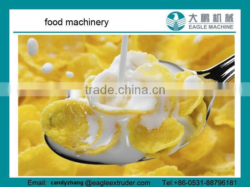 Cereal snack /corn flakes/ breakfast puff snacks making machine/equipment