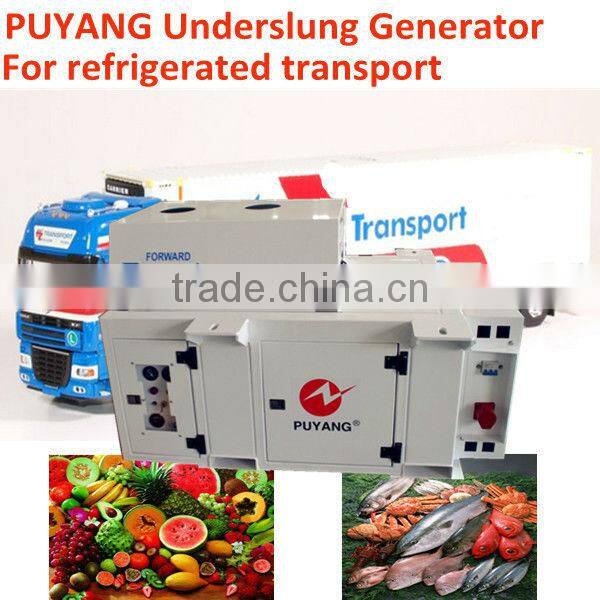 China Fresh-care 16kw Reefer Underslung genset for Chile