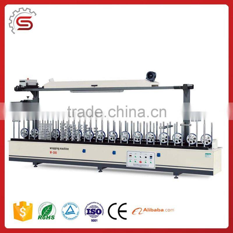 BF300A Scraping Coating Type Profile Wrapping Machine