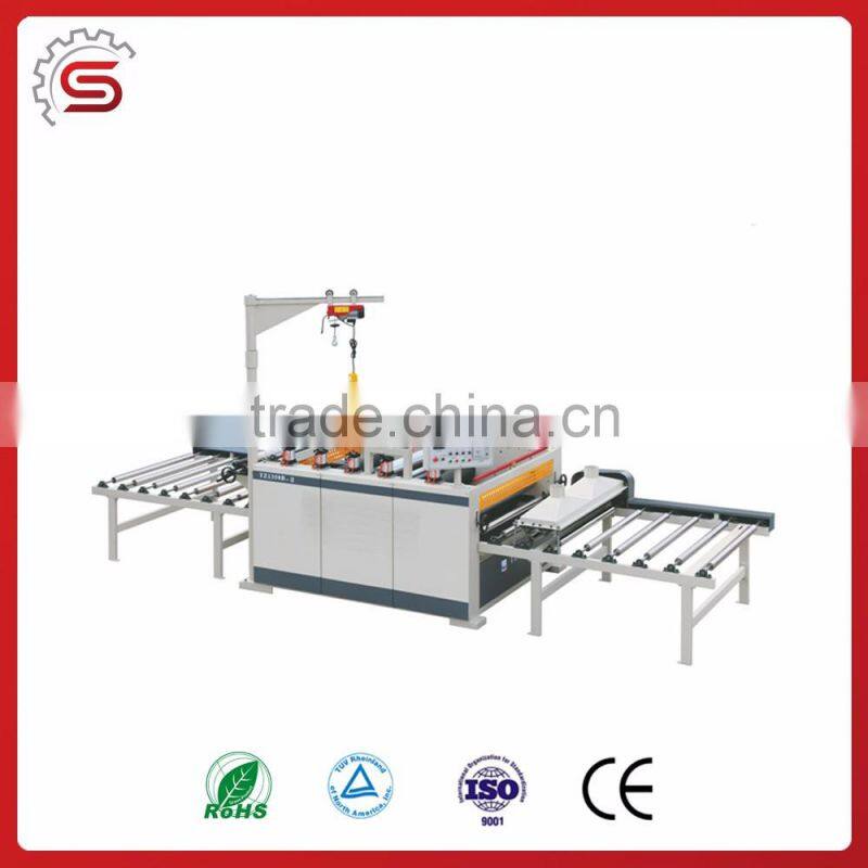 High quality woodworking machine STR1950B-II Paper(PVC) Sticking Machine to stick PVC