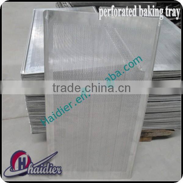 Alloy-Aluminum Perforated shallow baking pan non-stick