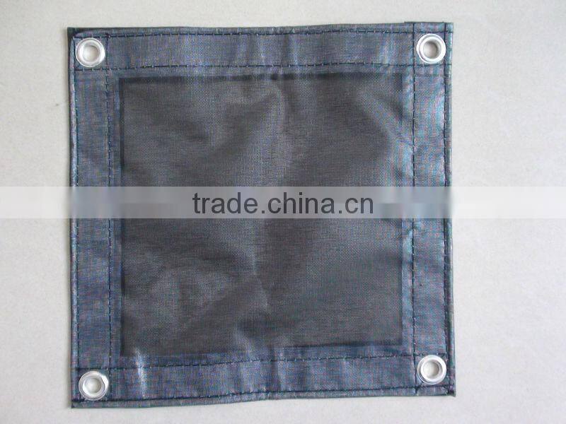 420D/16*15 170GSM PVC Fireproof Mesh Sheet
