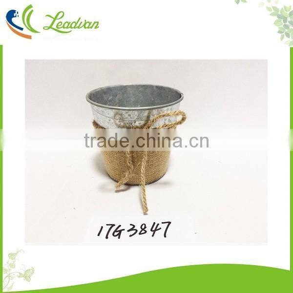 Hot sale high quality custom made galvanized metal bucket