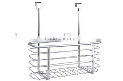 2016 Wholesale Iron Wire Over Cabinet Door Kitchen Storage Basket