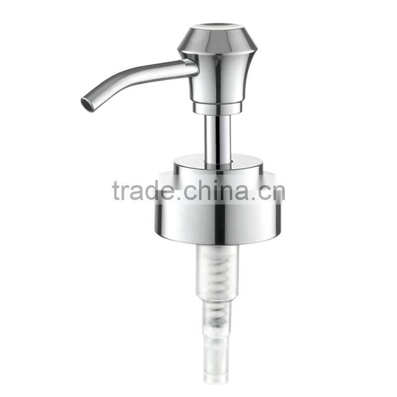 Shiny ABS chrome finish lotion pump