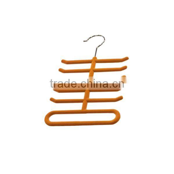 Durable velvet hanger for belt