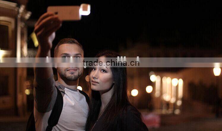 Newest High Quality Selfie Stick LED Flash Light Enhancing For Smart Phones Slefie Monopod Extended 16 LED Lights Enhancing