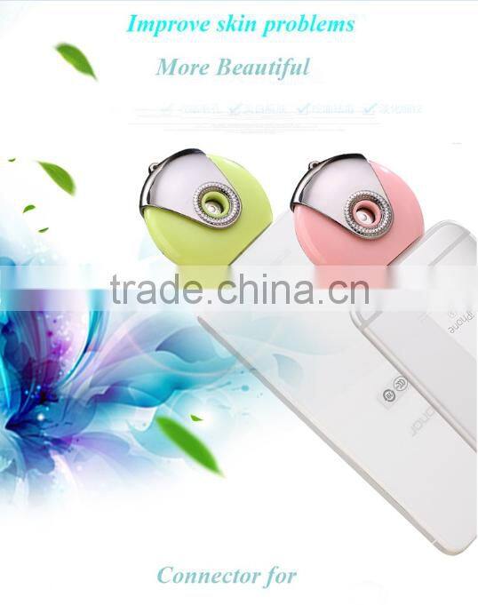 Mini Mobile Moisture Humidifier Portable Beauty Facial Spray Facial Mist Skin Moisturize Facial Mobile Moisture Supplier