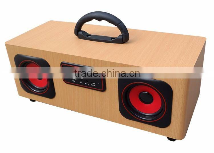 2017 Hot Cube Ratro Loudspeaker, High Fidelity 3D Sound Quality Dual Speaker Stereo Bluetooth Speaker With Microphone TF Card