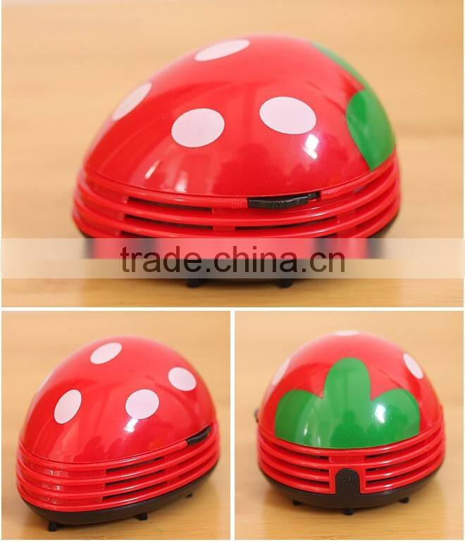 plastic office portable battery powered Mini Desktop Vacuum Cleaner