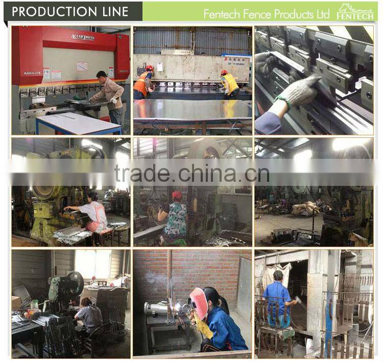 Made in China Fentech High Quality PVC Gate Hardware for Vinyl Fence Gate