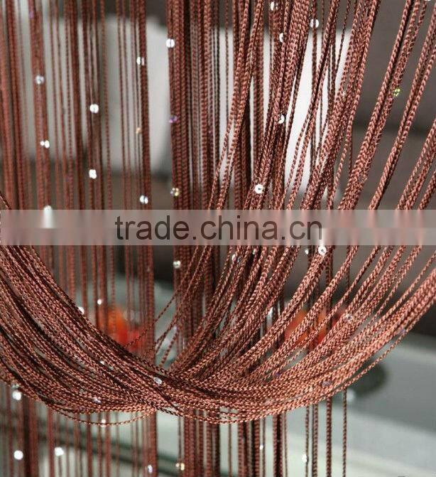 decorative polyester string curtain
