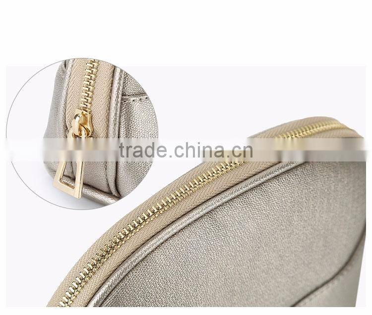 PU leather portable bag cosmetic bag large capacity wash trumpet storage bag