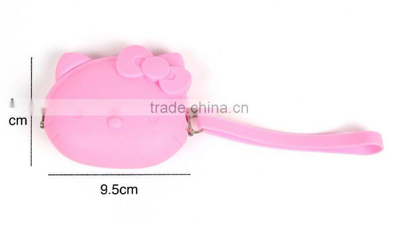 Cartoon Silicone Jelly Wallet Change Bag Key Pouch Coin Purse