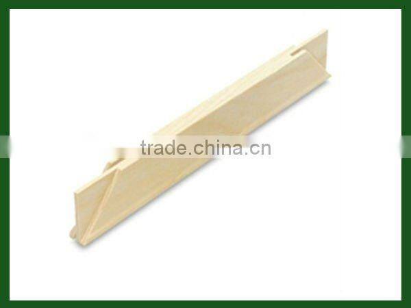 wood slat bed