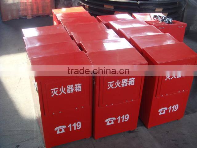 Fiberglass cabinets for fire hose