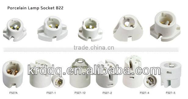 porcelain b22 lamp socket with factory price