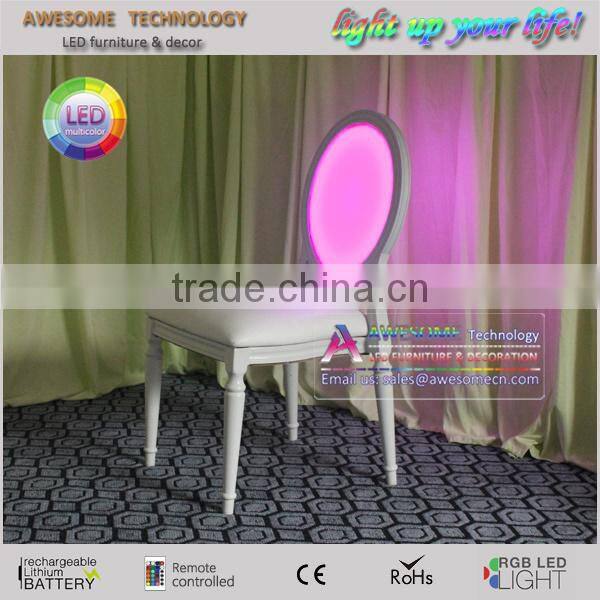 Fancy wedding event ghost chair