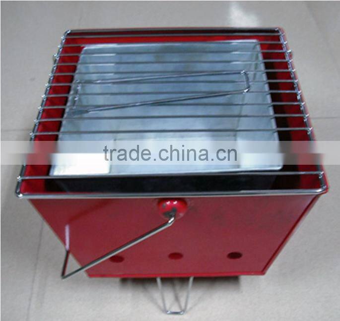 Portable Bucket BBQ Grill Charcoal Barbecue Bucket