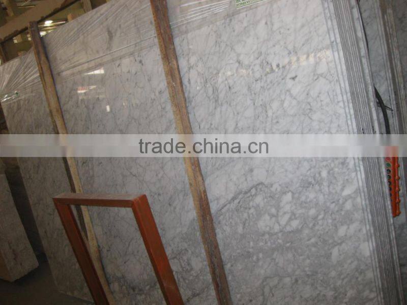 Hot sales Italy Venato Carrara white marble for tiles,slabs,countertop,vanity top