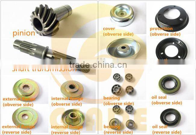 S-26 HRC58-62 Parts For Brush Cutters Grass Cutter Gear box Gear Case