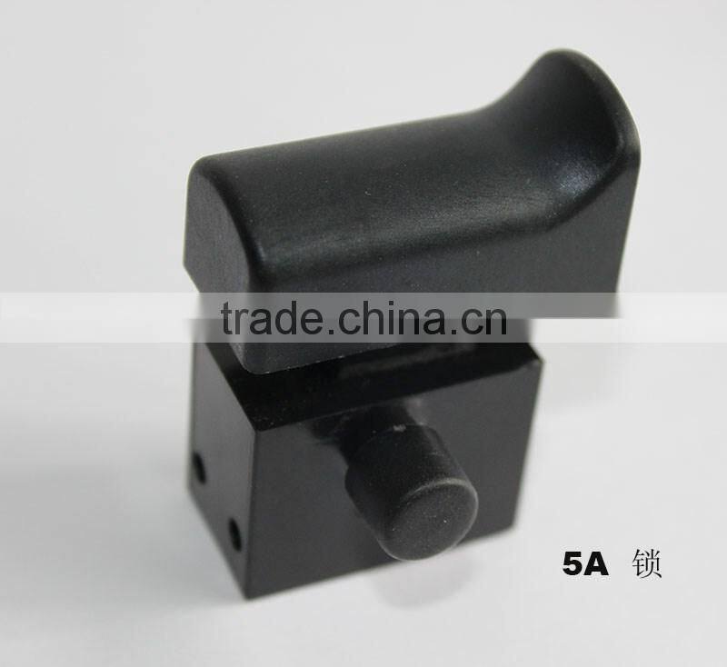 5A lock switch with big head cap power tools switch