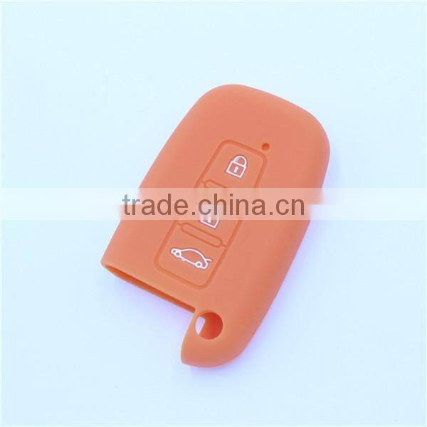 Protective silicone car key cover for hyundai i35 Sonata K5 K2 3 buttons