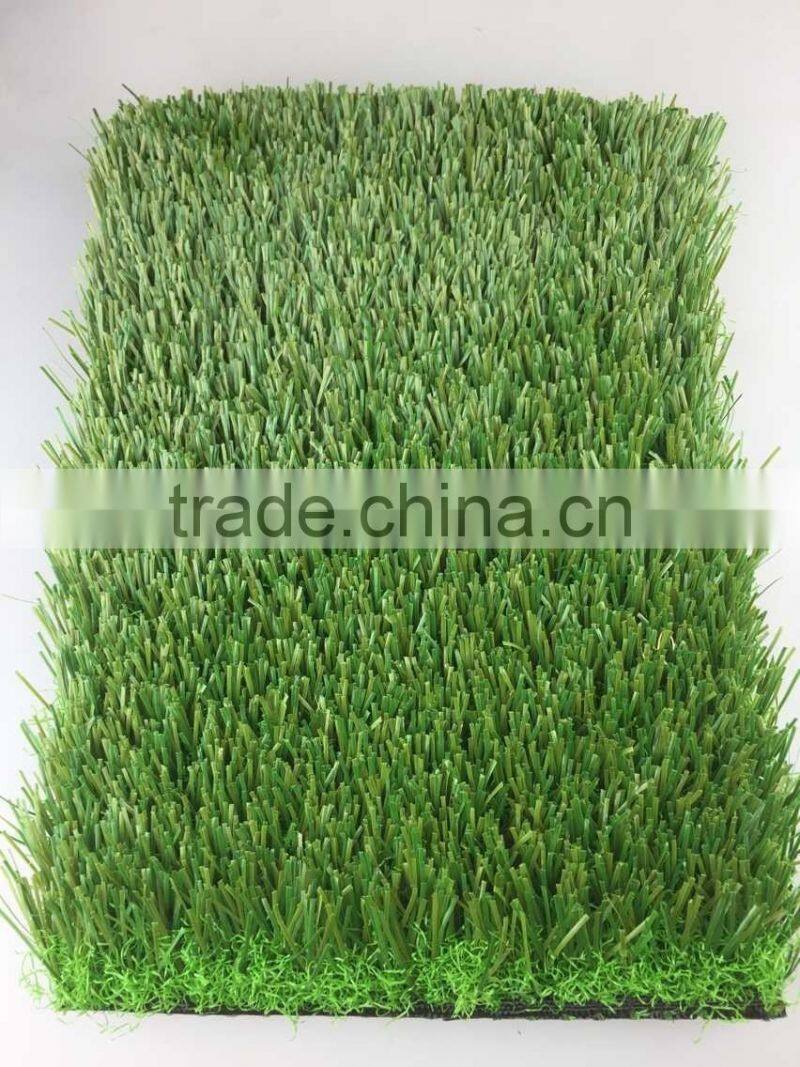 High quality no infill artificial grass for football field with long life and every green