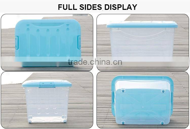 Large Capacity Multipurpose Plastic Storage Container with Wheels
