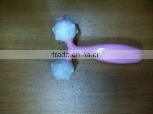 two ball plastic handheld massager