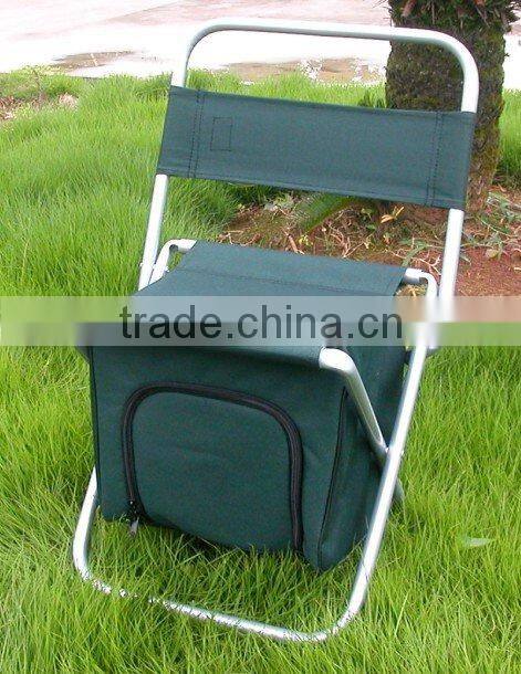 Foldable Fishing Chair With Cooler Bag