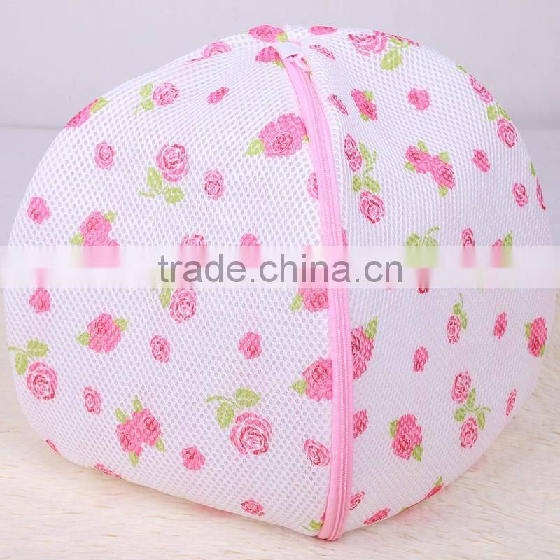 Polyester White Durable Cute Woman Laundry Bra Wash (TM-LB-042)