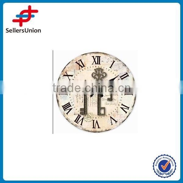 cheap wall clocks wooden and with picture