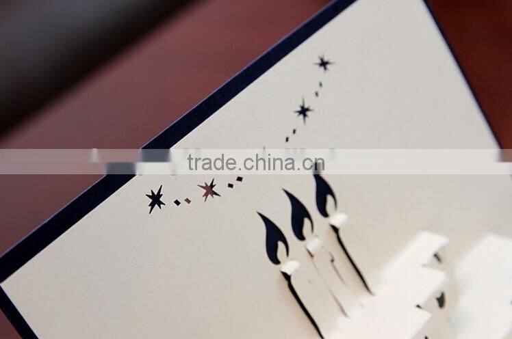 New Arrival Happy Birthday 3D Greeting Card Happy Birthdaycake 3D Birthday Greeting Cards