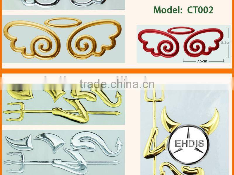 bear claw car stickers decal to stick on the logo of auto