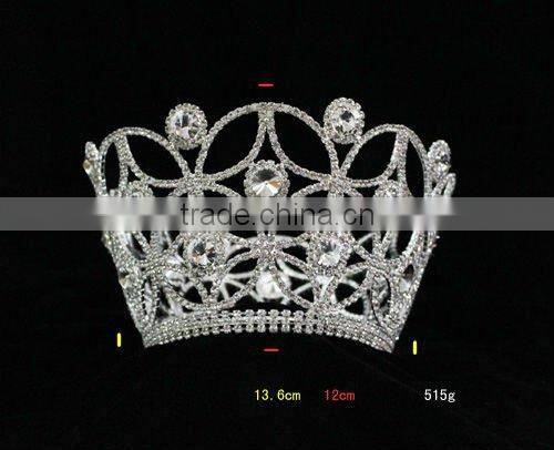 Fashion Wedding Crowns Crystal Pageant Full Crown Hair Jewelry