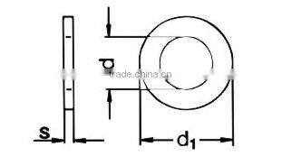 Gr2 Titanium Washers M1.6 for Sale